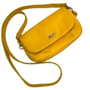 Henri Bendel Mini Crossbody Mustard Color